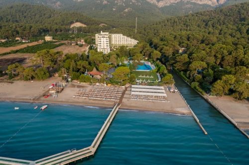 Фото пляж Ghazal Resort Thalasso 5*: рейтинг лучших отелей курорта Кемер, Турция от турагентства SeredinaLeta