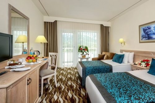 Фото номер стандарт Ghazal Resort Thalasso 5*: рейтинг лучших отелей курорта Кемер, Турция от турагентства SeredinaLeta