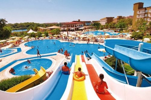 Фото горки аквапарка Otium Eco Club Side 5*: рейтинг лучших отелей курорта Сиде, Турция от турагентства SeredinaLeta