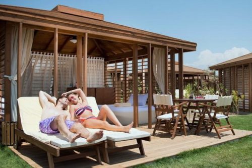 Фото пляжный релакс Хanadu Resort Hotel 5*: рейтинг лучших отелей курорта Белек, Турция от турагентства SeredinaLeta